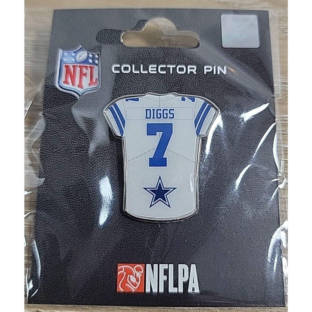 Dallas Cowboys TREVON DIGGS‎ Jersey Collector Pin NFL
